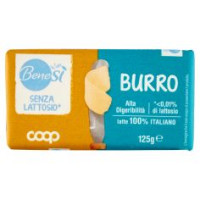 Senza Lattosio* Burro 125 G