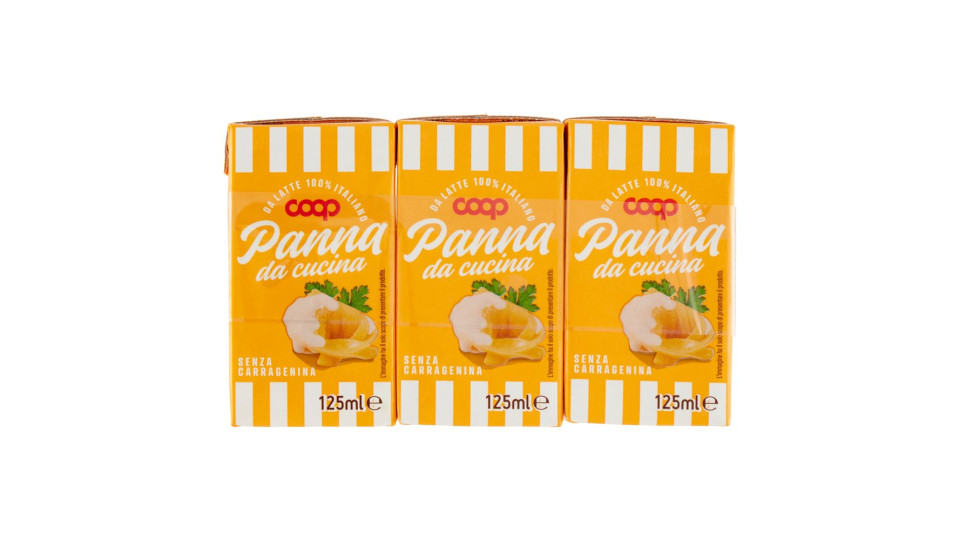 Panna Da Cucina 3 X 125 Ml