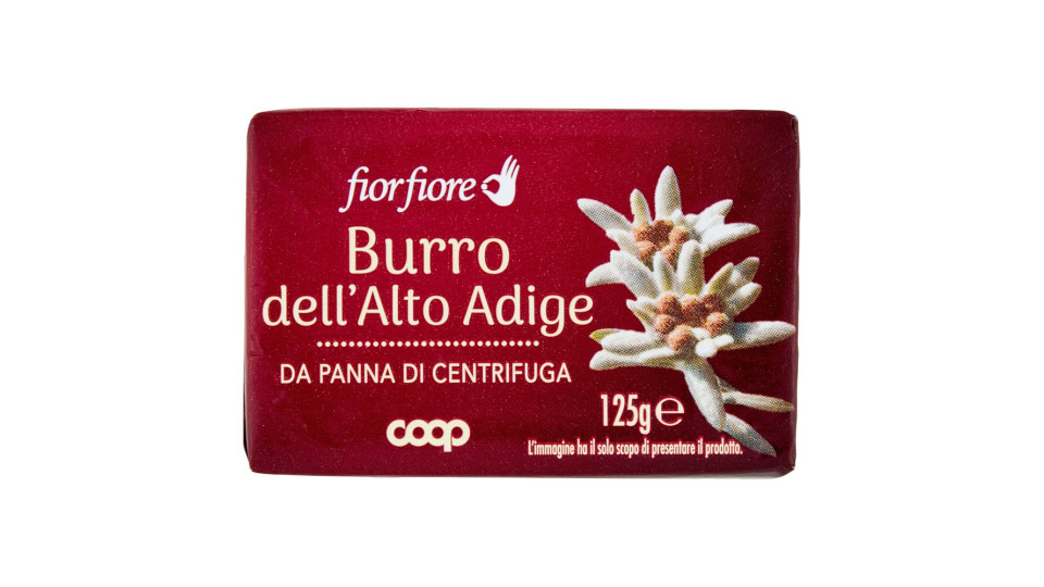 Burro Dell'alto Adige Da Panna Di Centrifuga 125 G