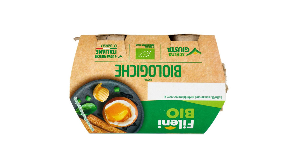 Fileni Bio Uova Biologiche 4 Uova Fresche 220 G