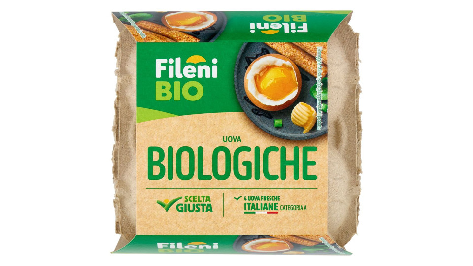 Fileni Bio Uova Biologiche 4 Uova Fresche 220 G