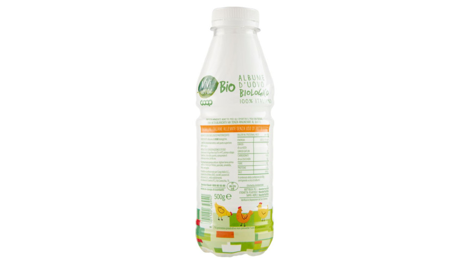 Albume D'uovo Biologico 100% Italiano 500 G