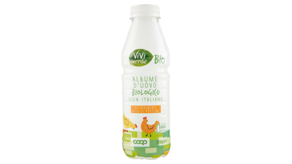 Albume D'uovo Biologico 100% Italiano 500 G