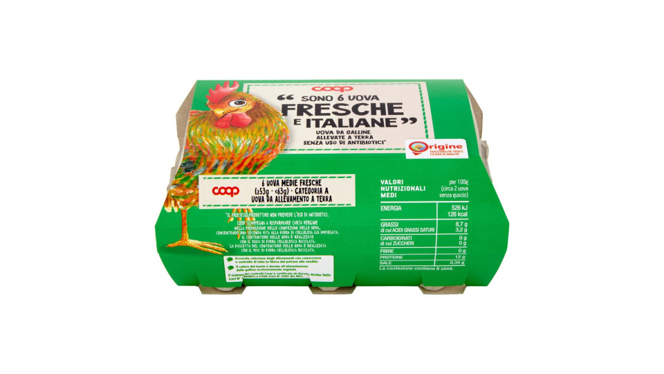 6 Uova Fresche E Italiane