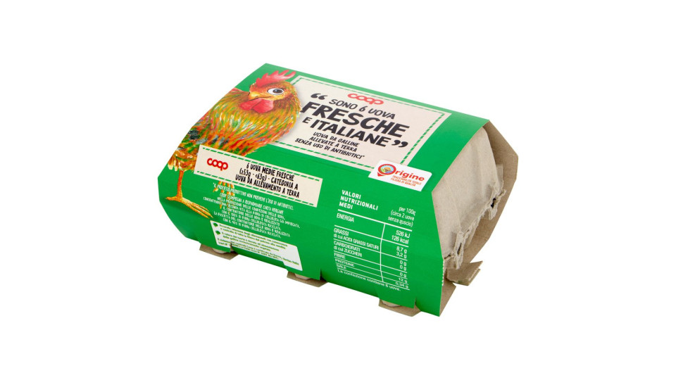 6 Uova Fresche E Italiane