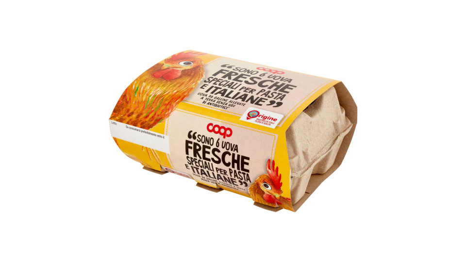 'sono 6 Uova Fresche Speciali Per Pasta E Italiane'