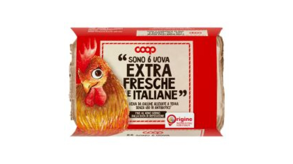 'sono 6 Uova Extra Fresche E Italiane'