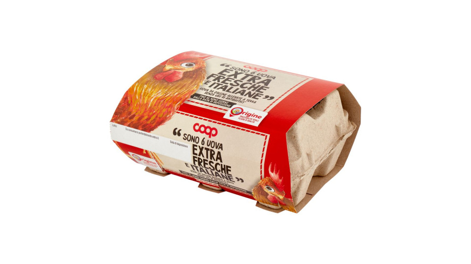 'sono 6 Uova Extra Fresche E Italiane'