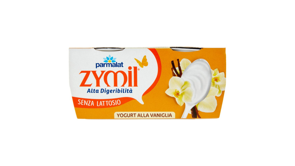 Zymil Alta Digeribilità Senza Lattosio Yogurt Alla Vaniglia 2 X 125 G