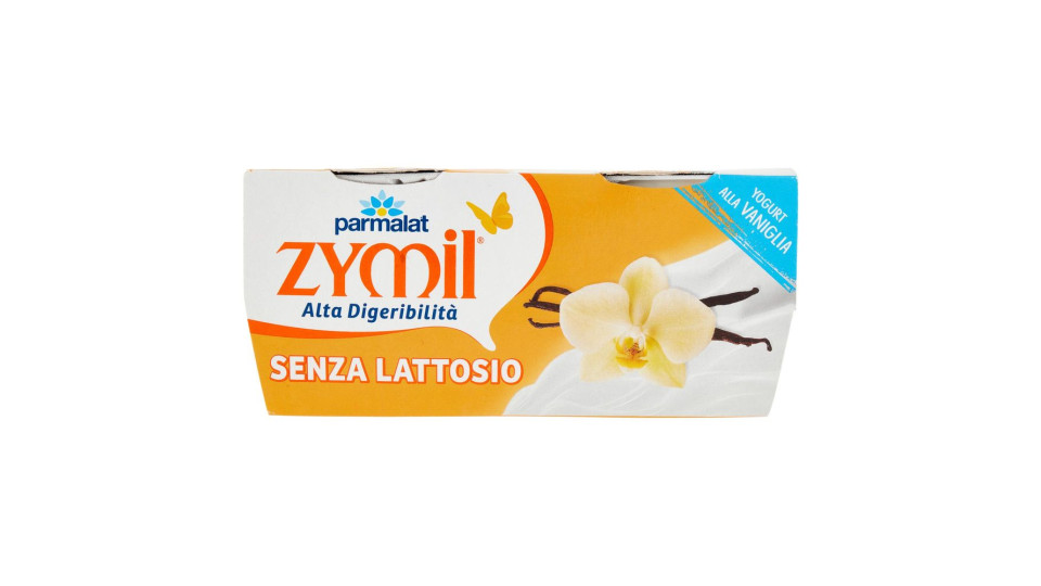 Zymil Alta Digeribilità Senza Lattosio Yogurt Alla Vaniglia 2 X 125 G