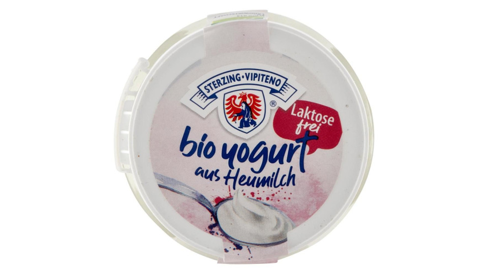 Sterzing Vipiteno Bio Yogurt Da Latte Fieno Bianco Senza Lattosio 150 G