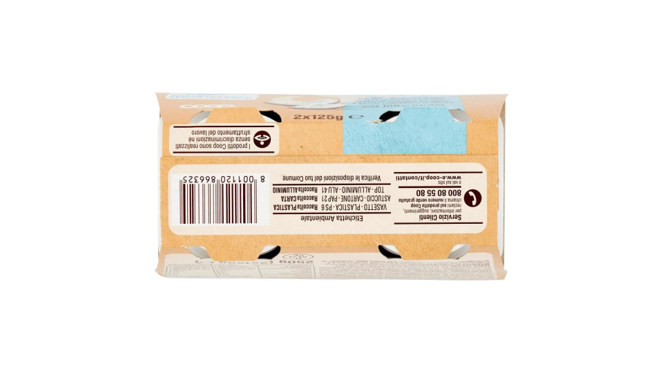 Naturalmente Senza Lattosio Soia Al Cocco 2 X 125 G