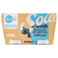 Naturalmente Senza Lattosio Soia Al Mirtillo 2 X 125 G