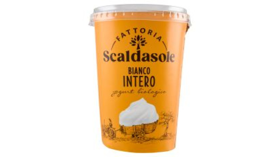 Fattoria Scaldasole Bianco Intero Yogurt Biologico 500 G