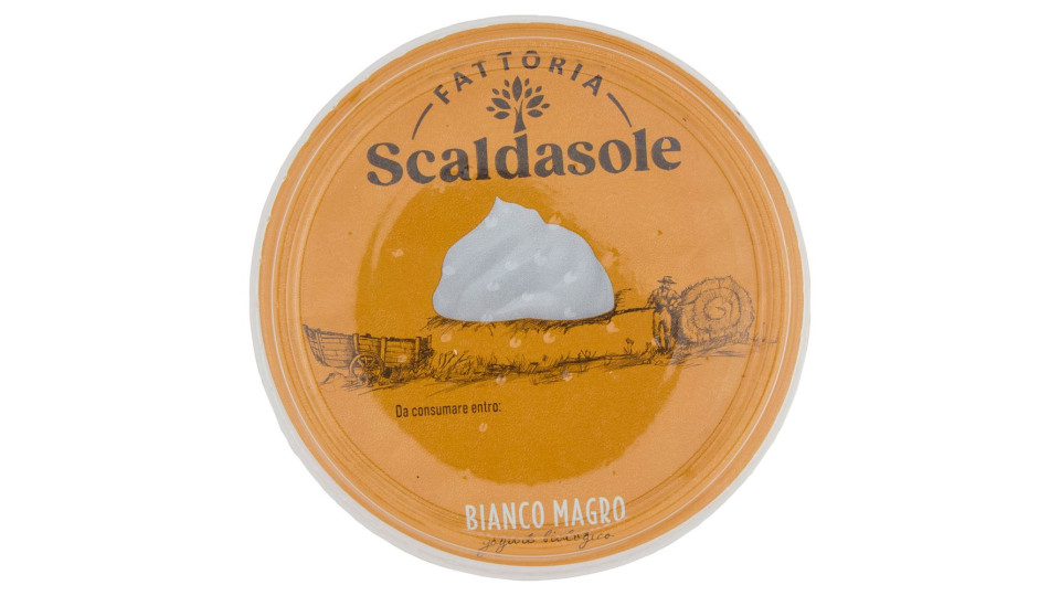 Fattoria Scaldasole Bianco Magro Yogurt Biologico 500 G