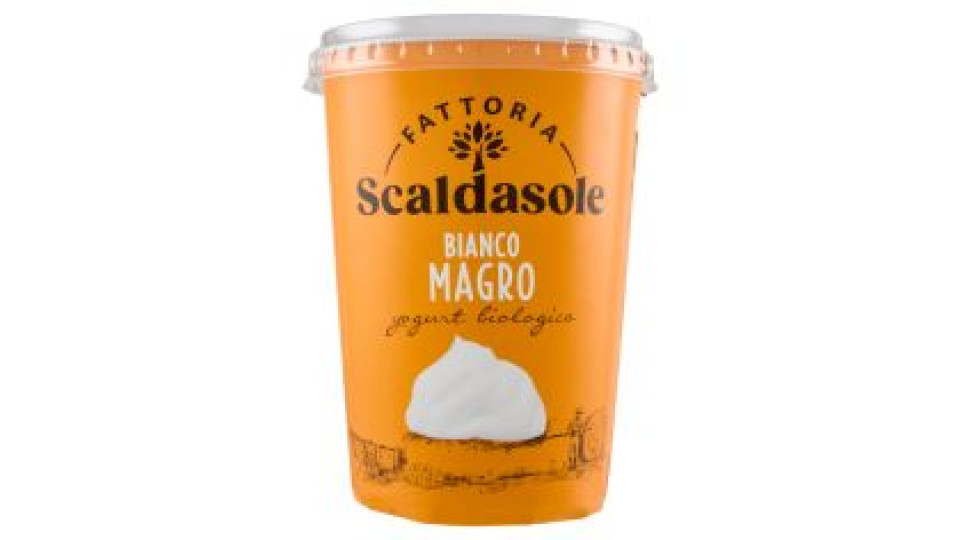 Fattoria Scaldasole Bianco Magro Yogurt Biologico 500 G