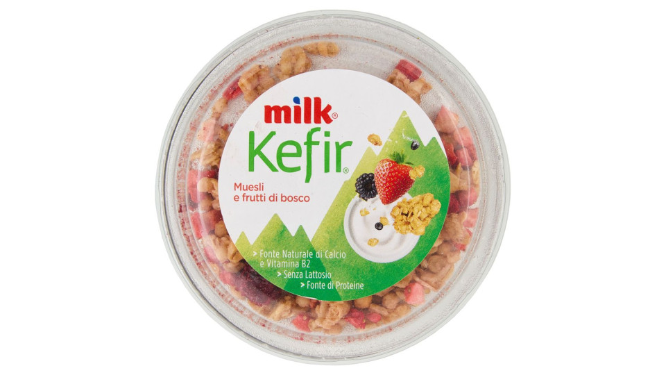 Milk Kefir Muesli E Frutti Di Bosco 160 G