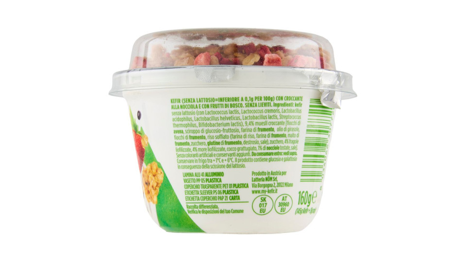 Milk Kefir Muesli E Frutti Di Bosco 160 G
