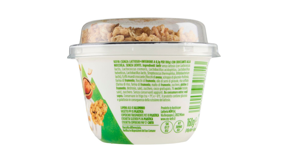 Milk Kefir Muesli Croccante Alla Nocciola 160 G