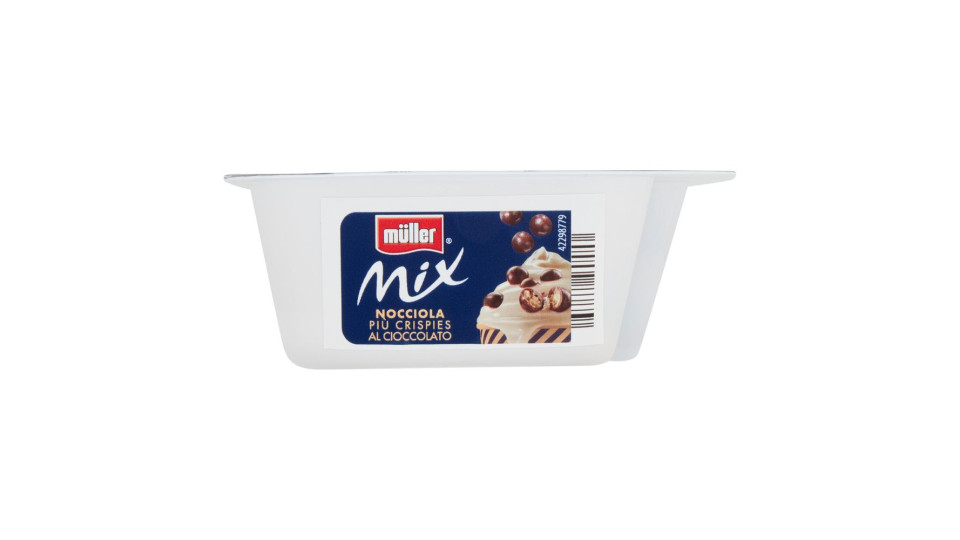 Müller Mix Yogurt Alla Nocciola Più Crispies Al Cioccolato 150 G