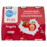 Bevanda A Base Di Latte Fragola Con Steroli Vegetali Che Aiutano A Ridurre Il Colesterolo 6 X 100 G
