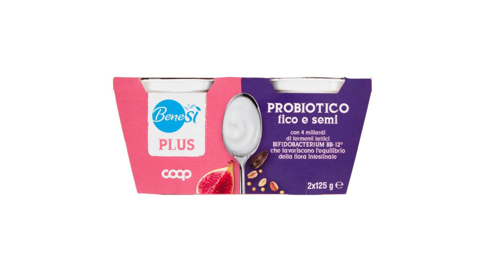 Plus Probiotico Fico E Semi 2 X 125 G
