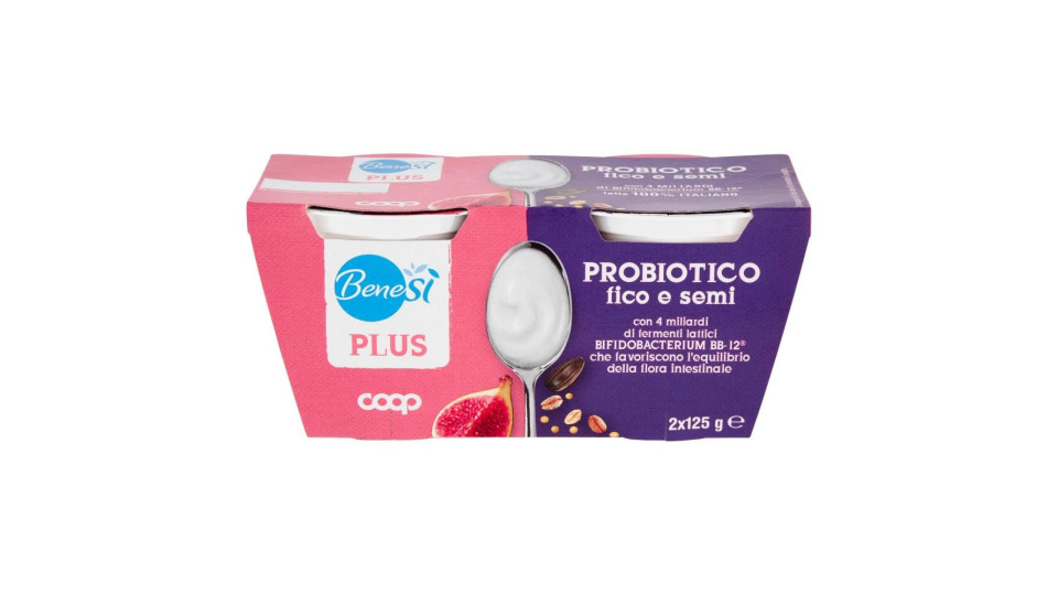 Plus Probiotico Fico E Semi 2 X 125 G