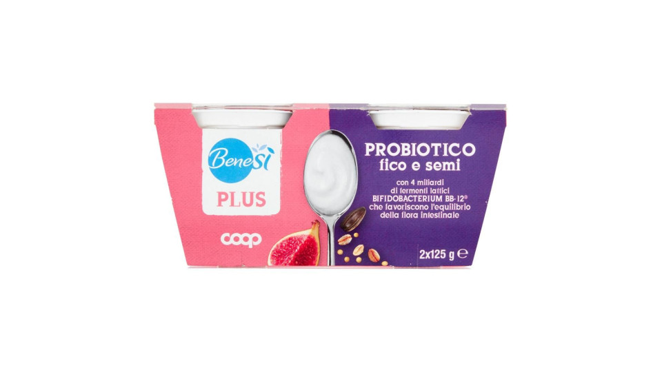 Plus Probiotico Fico E Semi 2 X 125 G