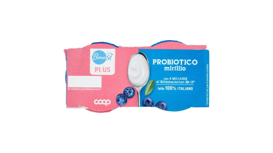 Plus Probiotico Mirtillo 2 X 125 G