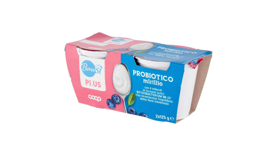 Plus Probiotico Mirtillo 2 X 125 G