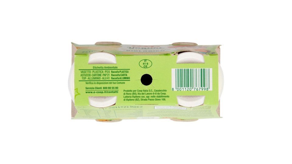 Yogurt Da Latte Fieno Stg Biologico Banana 2 X 115 G
