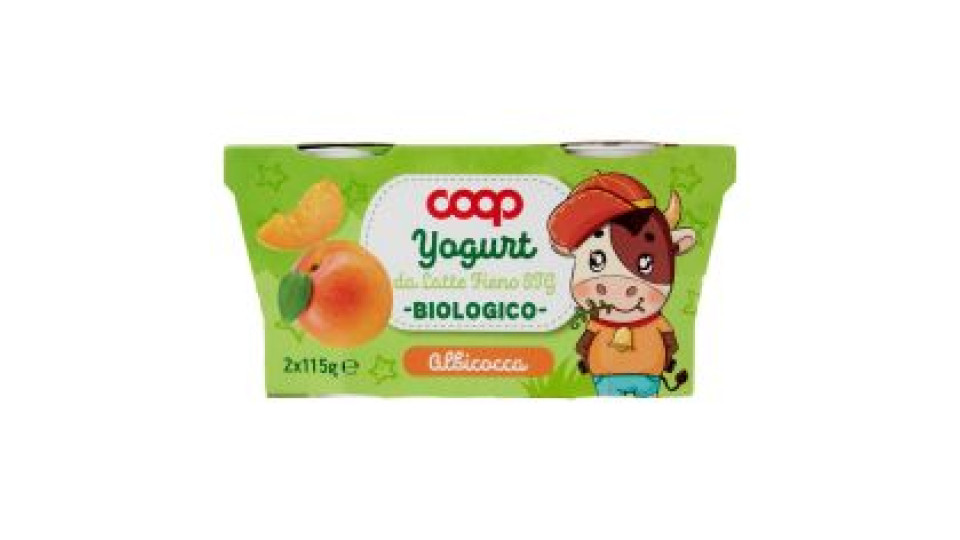 Yogurt Da Latte Fieno Stg Biologico Albicocca 2 X 115 G