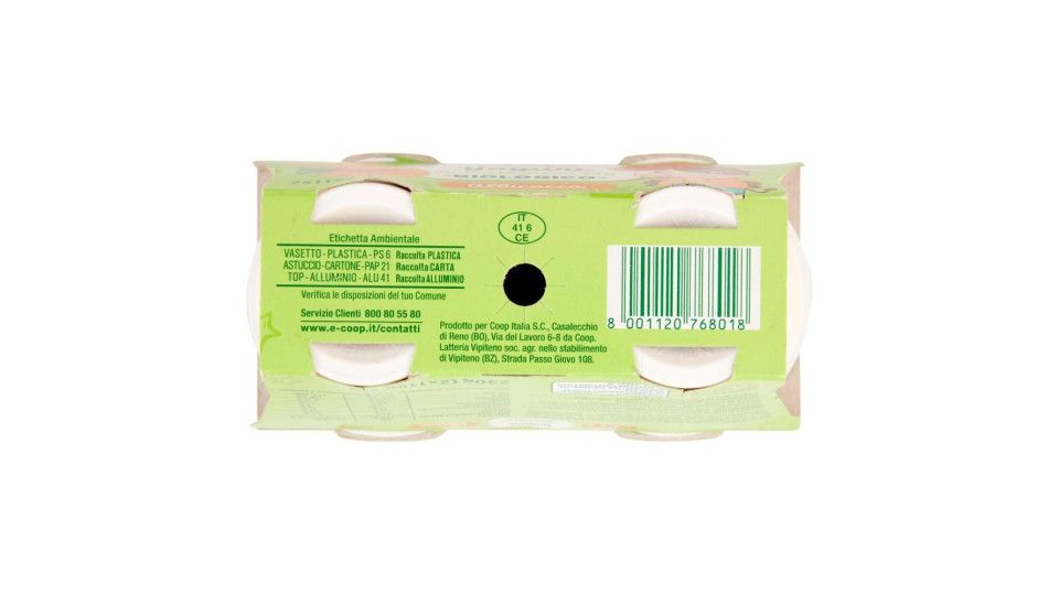 Yogurt Da Latte Fieno Stg Biologico Albicocca 2 X 115 G