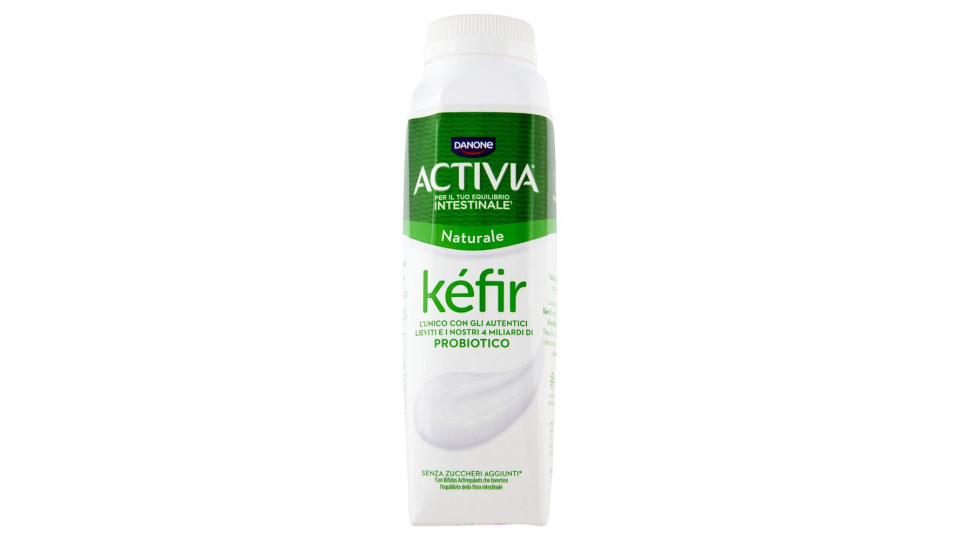 Activia Kéfir Da Bere, Bianco Con Autentici Lieviti E Probiotico Bifidus, Senzazuccheriaggiunti,320g