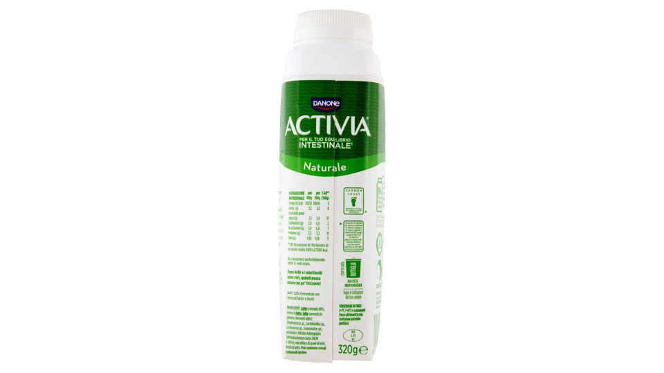 Activia Kéfir Da Bere, Bianco Con Autentici Lieviti E Probiotico Bifidus, Senzazuccheriaggiunti,320g
