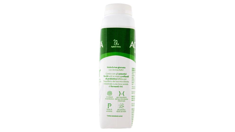 Activia Kéfir Da Bere, Bianco Con Autentici Lieviti E Probiotico Bifidus, Senzazuccheriaggiunti,320g
