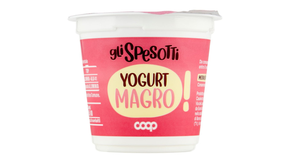 Yogurt Magro Bianco 125 G