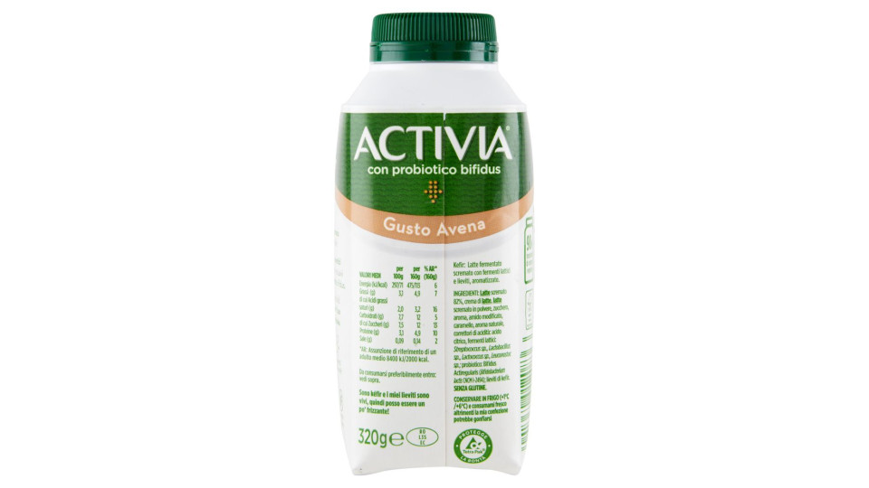 Activia, Kefir Da Bere Avena Con Probiotico Bifidus, 320g