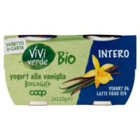 Yogurt Alla Vaniglia Biologico Intero 2 X 125 G