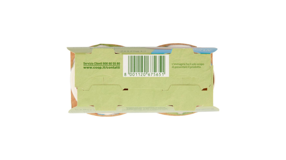 Yogurt Bianco Naturale Biologico Magro 2 X 125 G