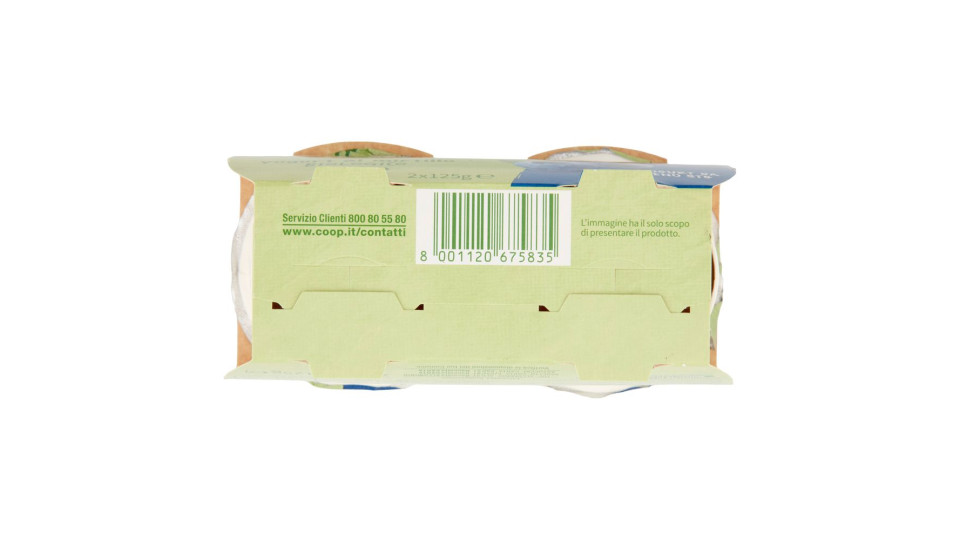 Yogurt Al Mirtillo Biologico Intero 2 X 125 G