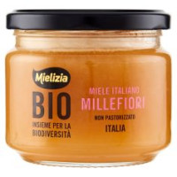 Mielizia Bio Miele Italiano Millefiori Non Pastorizzato 300 G