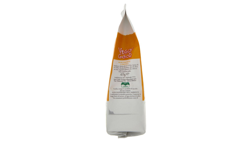 San Carlo Benessere Veggy Good Triangolini Con Ceci Croccanti 65 G