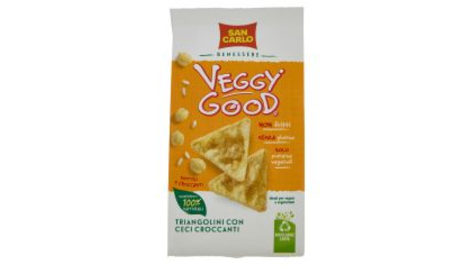 San Carlo Benessere Veggy Good Triangolini Con Ceci Croccanti 65 G