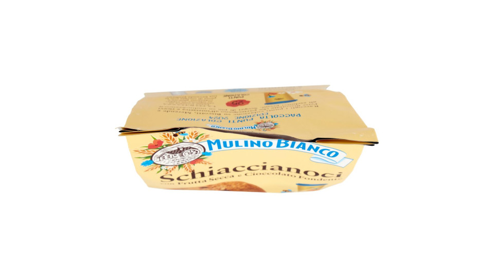 Mulino Bianco Schiaccianoci Biscotti Con Frutta Secca E Cioccolato Fondente 300g