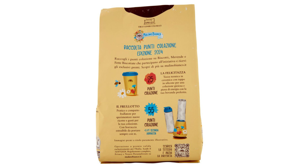 Mulino Bianco Schiaccianoci Biscotti Con Frutta Secca E Cioccolato Fondente 300g