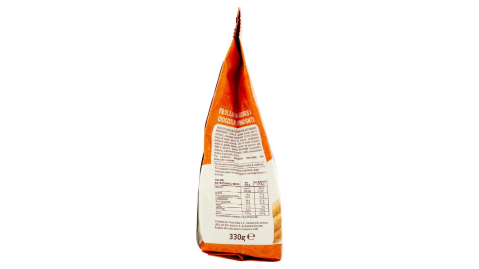 Frollini Con Cuore Di Cioccolato Fondente 330 G