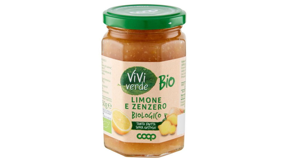 Limone E Zenzero Biologico 350 G