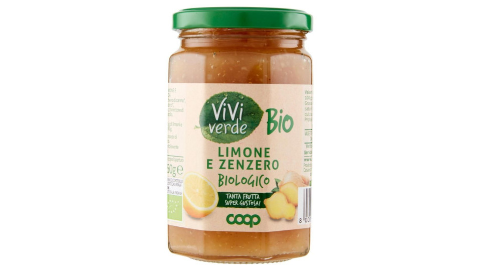 Limone E Zenzero Biologico 350 G