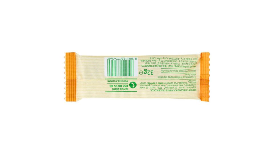 Morbido Snack 100% Da Frutta Albicocca Biologico 32 G